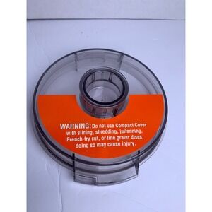 Cuisinart DLC-806GTX Compact Cover Lid w/Cap Food Processor Replacement